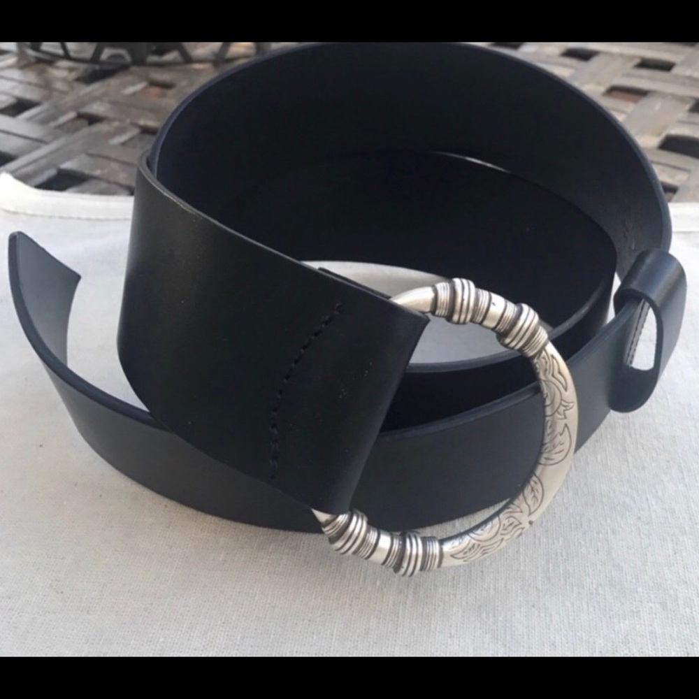 Silpada genuine leather belt xl